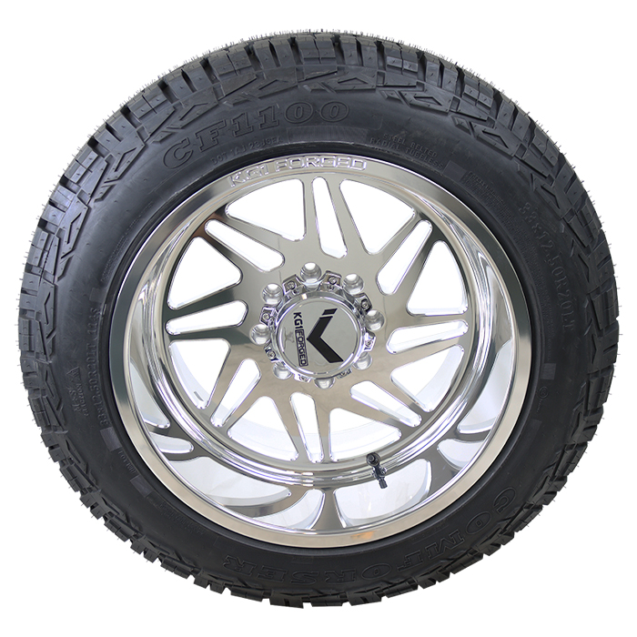 KG1 Forged Dyno Polished Comforser CF1100 A/T