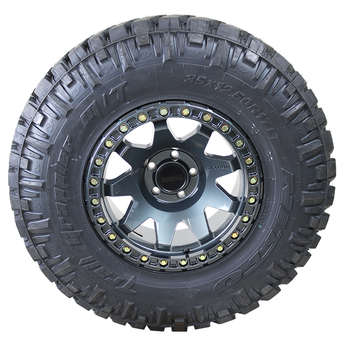 Method MR108 Beadlock Gloss Titanium Nitto Trail Grappler
