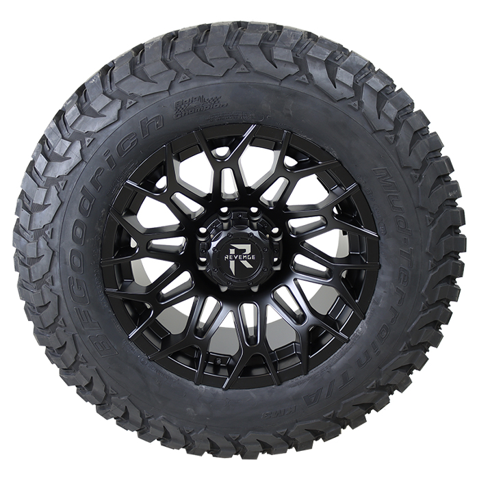 Revenge Offroad RV-203 Satin Black BFGoodrich KM3