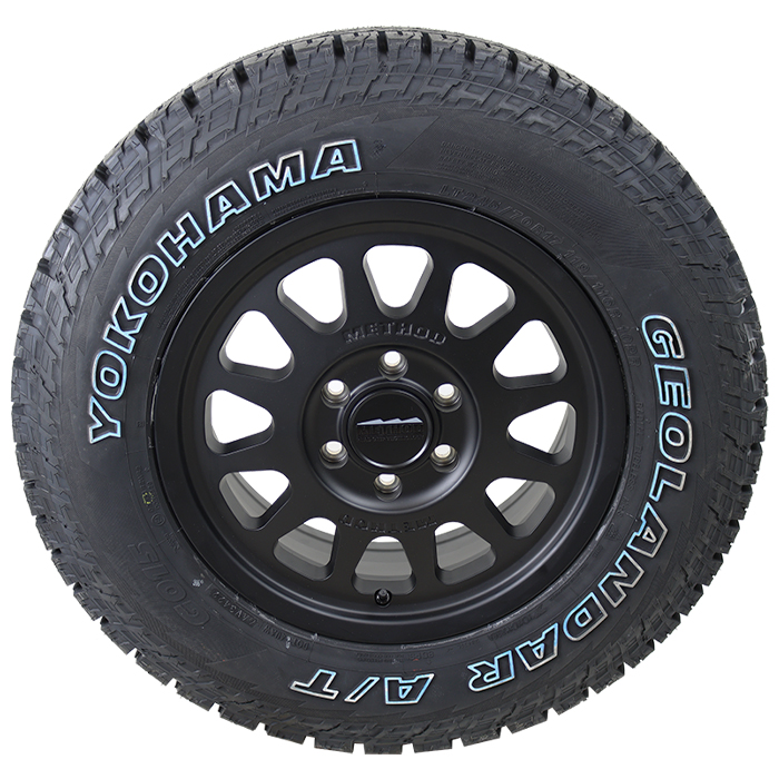 Method MR703 Bead Grip Matte Black Yokohama Geolander A/T