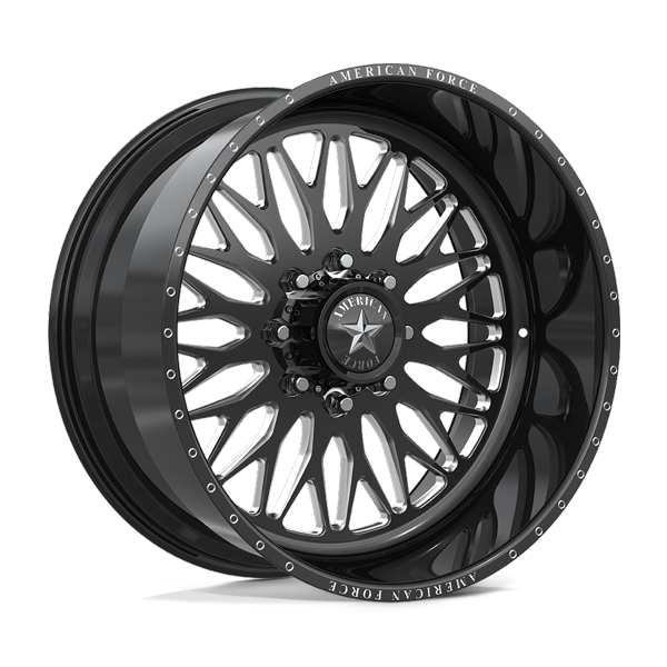 American Force Forged Wheels Extort SS N09 Gloss Black Milled 20x14 -73mm Offset 6x139.7 (6x5.5)