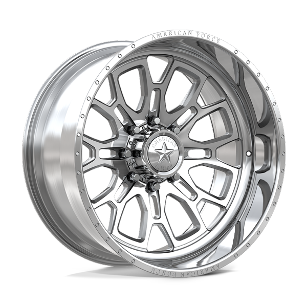 American Force Forged Wheels Ballistic SFCC CKH44 Polished 24x14 -90mm Offset 5x139.7 (5x5.5)