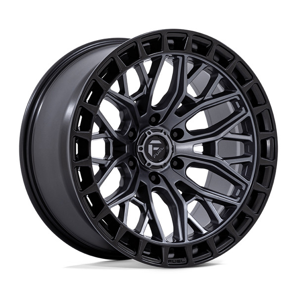 Fuel Offroad Wheels Sigma FC869 Matte Gunmetal Matte Black Lip 17x9 1mm Offset 6x139.7 (6x5.5)