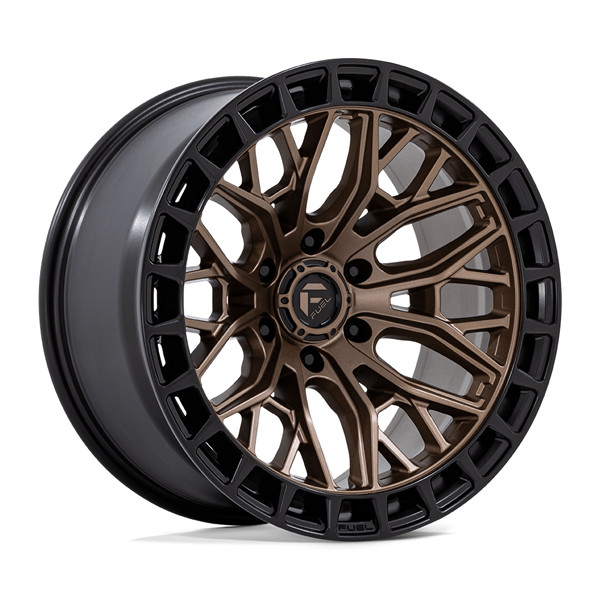 Fuel Offroad Wheels Sigma FC869 Matte Bronze Matte Black Lip 20x9 1mm Offset 6x135