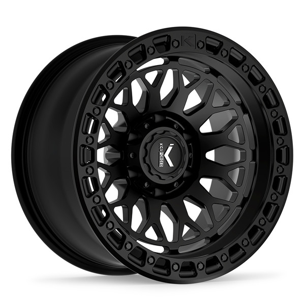 KG1 Forged Wheels Diamondhead KO720F Matte Black 20x9.5 -12mm Offset 5x127 (5x5)