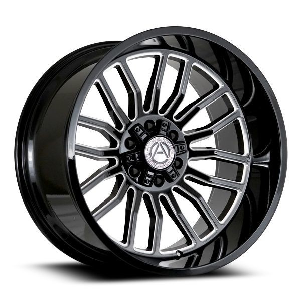 Artem Offroad Wheels Div A204 Gloss Black Milled 22x10 -19mm Offset 6x135,6x139.7 (6x5.5)