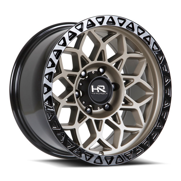 Hardrock Offroad Wheels H108 Matte Bronze 17x9 1mm Offset 6x135