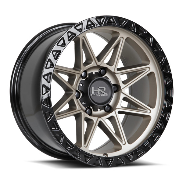 Hardrock Offroad Wheels H109 Matte Bronze 20x10 -19mm Offset 5x139.7 (5x5.5)