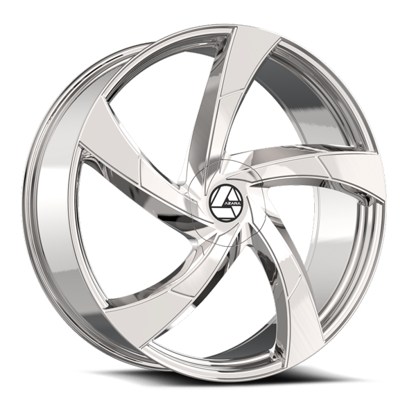 Azara Wheels AZA-524 Chrome 28x9.5 15mm Offset 5x120,5x127 (5x5)