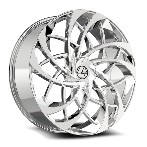 Azara Wheels AZA-540 Chrome 30x9.5 22mm Offset 6x135,6x139.7 (6x5.5)