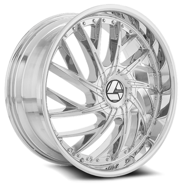 Azara Wheels AZA-516 Chrome 24x9 25mm Offset 6x135,6x139.7 (6x5.5)