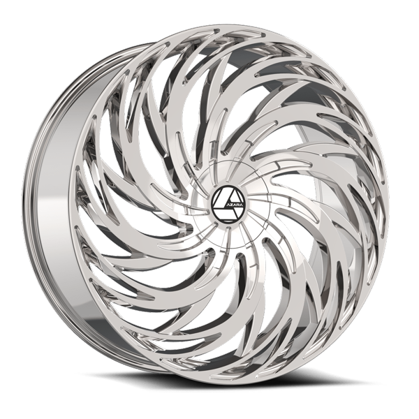 Azara Wheels AZA-531 Chrome 28x9.5 15mm Offset 5x120,5x127 (5x5)