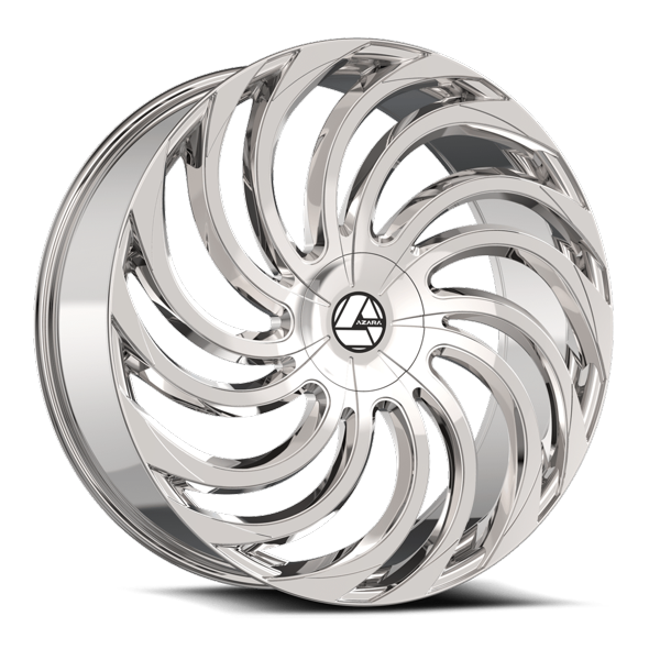 Azara Wheels AZA-534 Chrome 26x9.5 25mm Offset 6x135,6x139.7 (6x5.5)