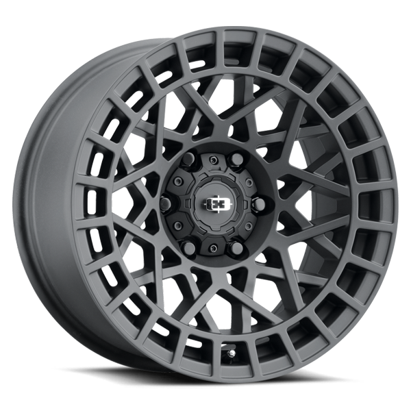 Vision Wheels Savage 349 Satin Black 17x8 40mm Offset 5x110