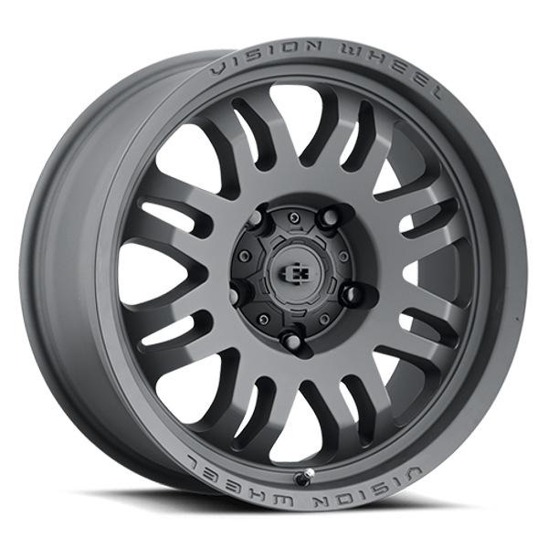 Vision Wheels Inferno 409 Satin Black 17x9 12mm Offset 6x120