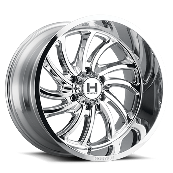 Hostile Wheels Demon H118 Armor Plated 20x12 -44mm Offset 6x135