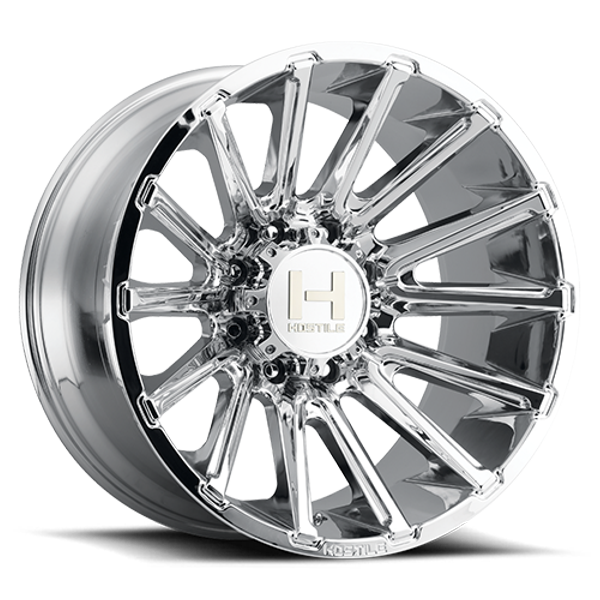 Hostile Wheels Typhoon H123 Armor Plated 22x12 -44mm Offset 8x170