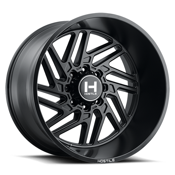 Hostile Wheels Jigsaw H116 Asphalt 22x12 -44mm Offset 8x180