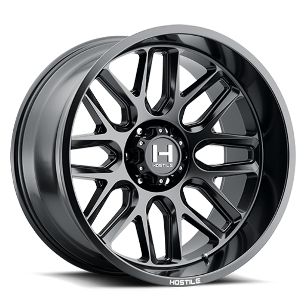 Hostile Wheels Vulcan H120 Asphalt 20x12 -44mm Offset 6x139.7 (6x5.5)