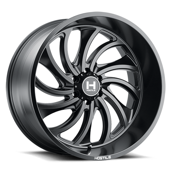 Hostile Wheels Demon H118 Asphalt 20x10 -19mm Offset 5x139.7 (5x5.5)