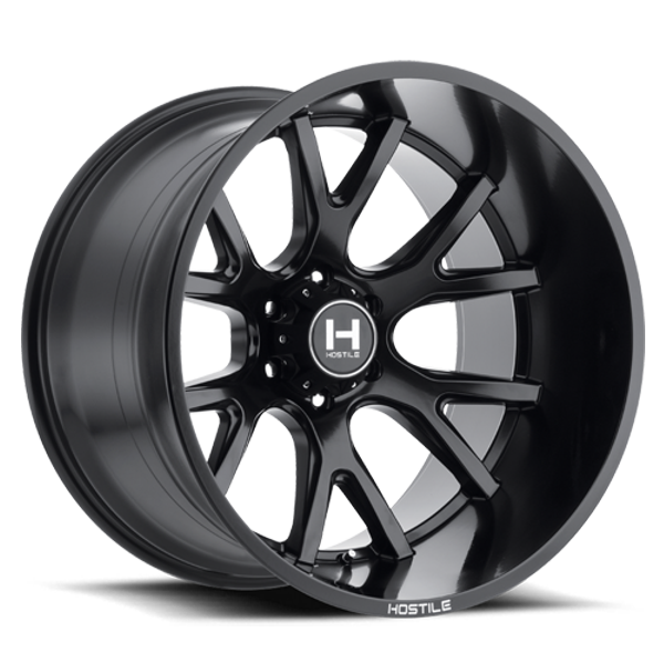 Hostile Wheels Rage H113 Asphalt 20x10 -19mm Offset 6x135