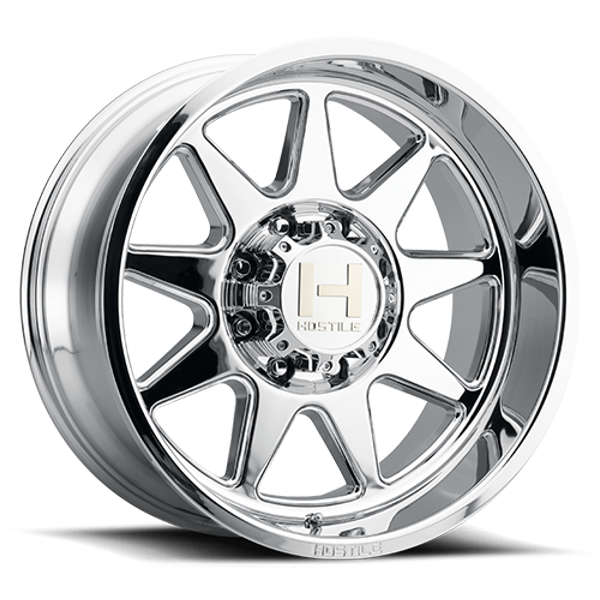 Hostile Wheels Omega H121 Armor Plated 20x12 -44mm Offset 8x165.1 (8x6.5)