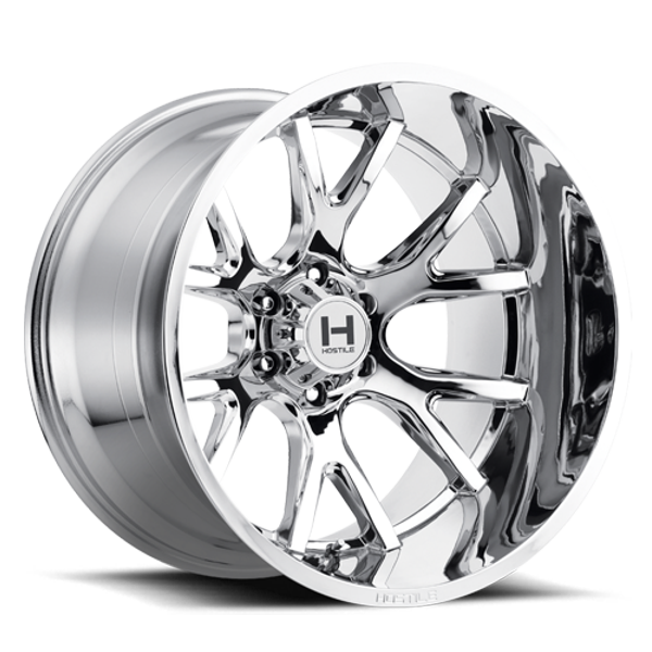 Hostile Wheels Rage H113 Armor Plated 22x12 -44mm Offset 6x139.7 (6x5.5)