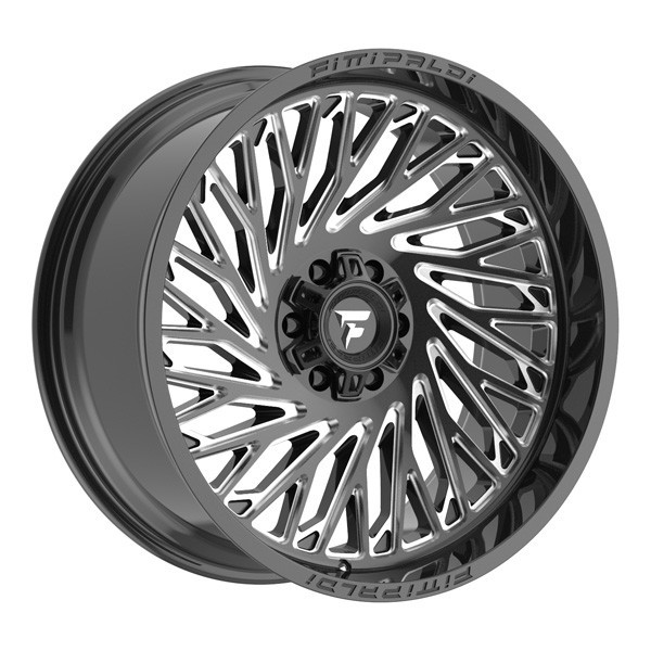 Fittipaldi Wheels FA15BM Gloss Black Milled 24x10 0mm Offset 6x135,6x139.7 (6x5.5)