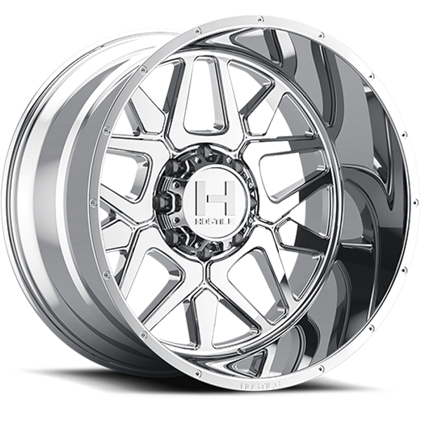 Hostile Wheels Diablo H128 Armor Plated 20x12 -44mm Offset 8x165.1 (8x6.5)