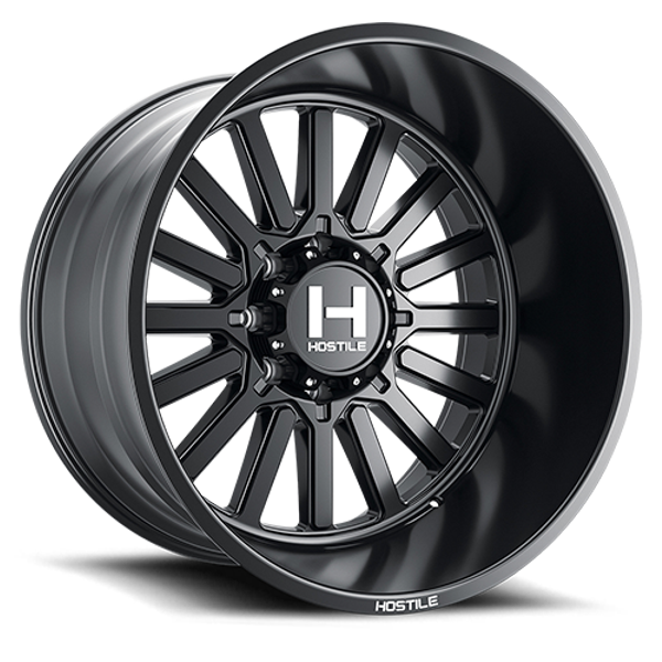 Hostile Wheels Titan H127 Asphalt 20x9 12mm Offset 8x165.1 (8x6.5)