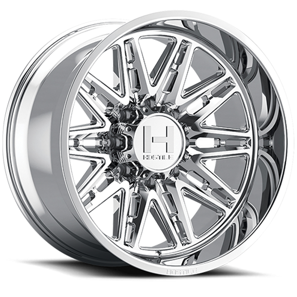 Hostile Wheels Maniac H126 Armor Plated 20x9 0mm Offset 8x165.1 (8x6.5)