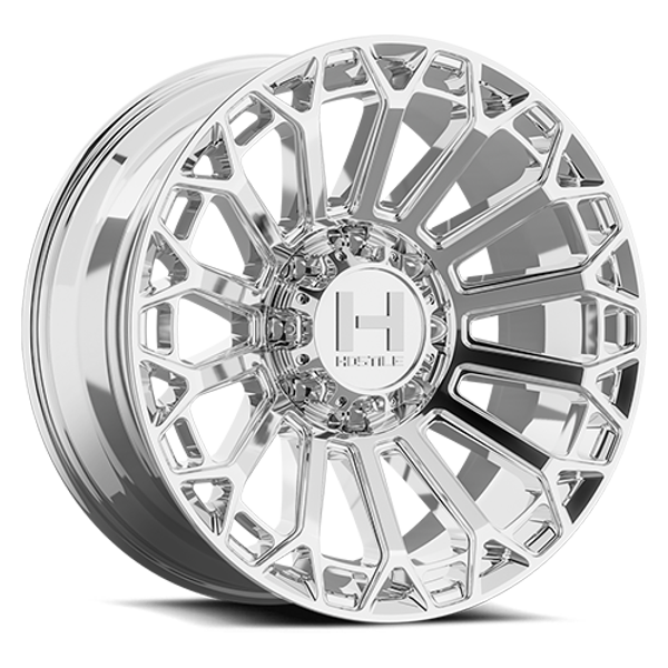 Hostile Wheels Warrior H142 Armor Plated 20x12 -44mm Offset 8x165.1 (8x6.5)