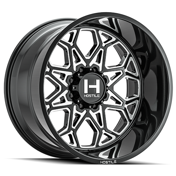 Hostile Wheels Anvil H132 Blade Cut 22x10 -25mm Offset 8x165.1 (8x6.5)