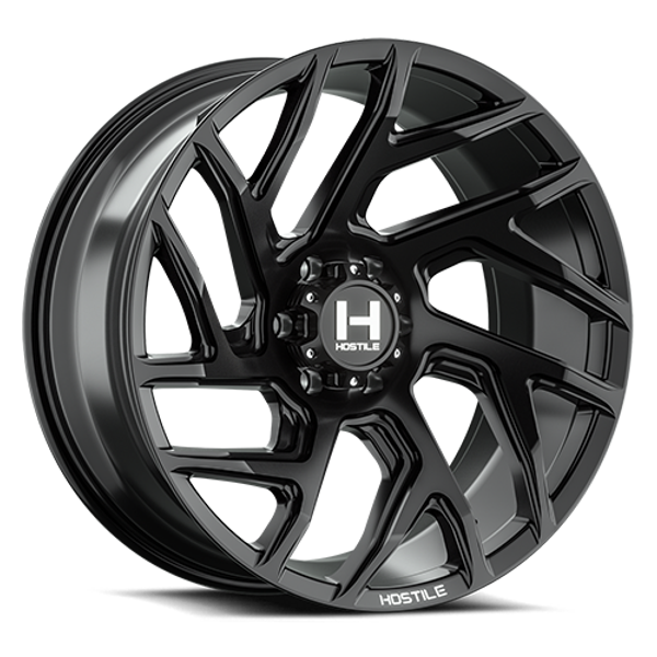Hostile Wheels Vortex H141 Asphalt 20x12 -44mm Offset 6x135