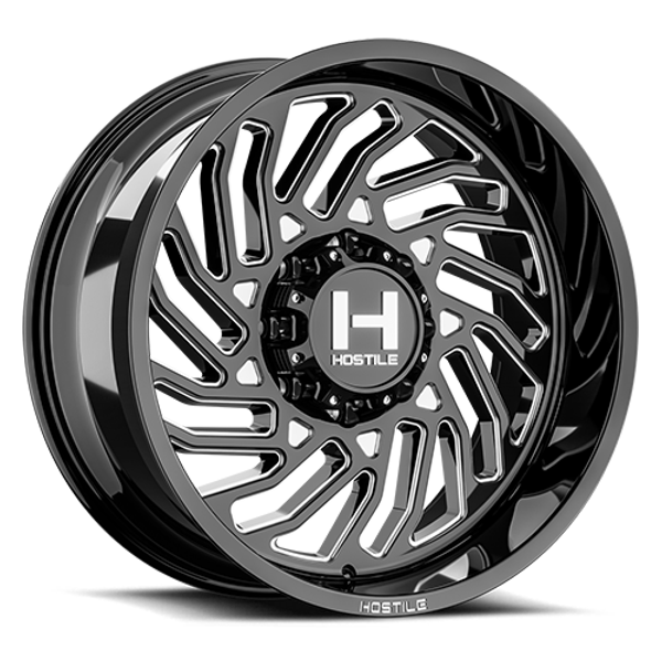 Hostile Wheels Twister H140 Blade Cut 20x12 -44mm Offset 8x165.1 (8x6.5)