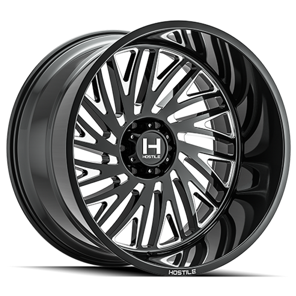 Hostile Wheels Syclone H131 Blade Cut 20x10 -19mm Offset 5x127 (5x5)