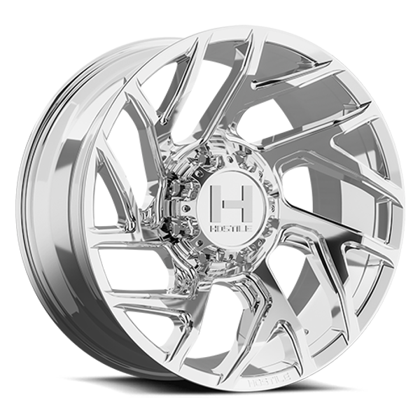 Hostile Wheels Vortex H141 Armor Plated 22x10 -25mm Offset 8x180