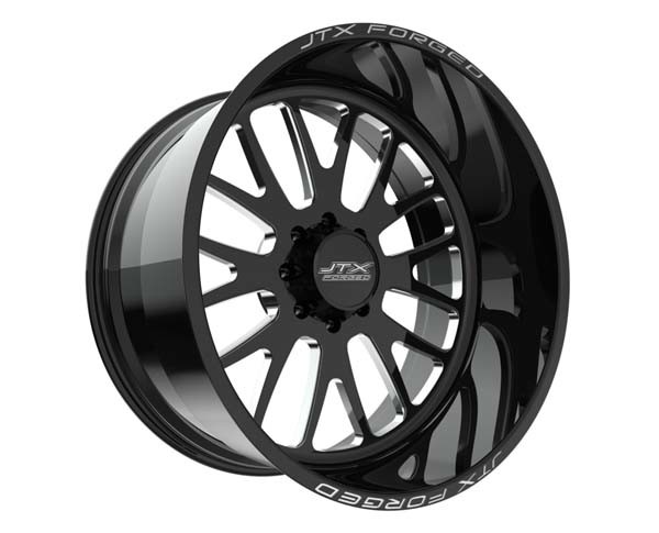 JTX Forged Concave Series Savage Black Milled Wheels - Bold Look ...