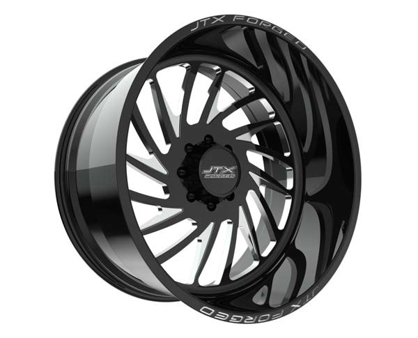 JTX Forged Wheels Chamber Black Milled 26x14 -76mm Offset 6x139.7 (6x5.5)