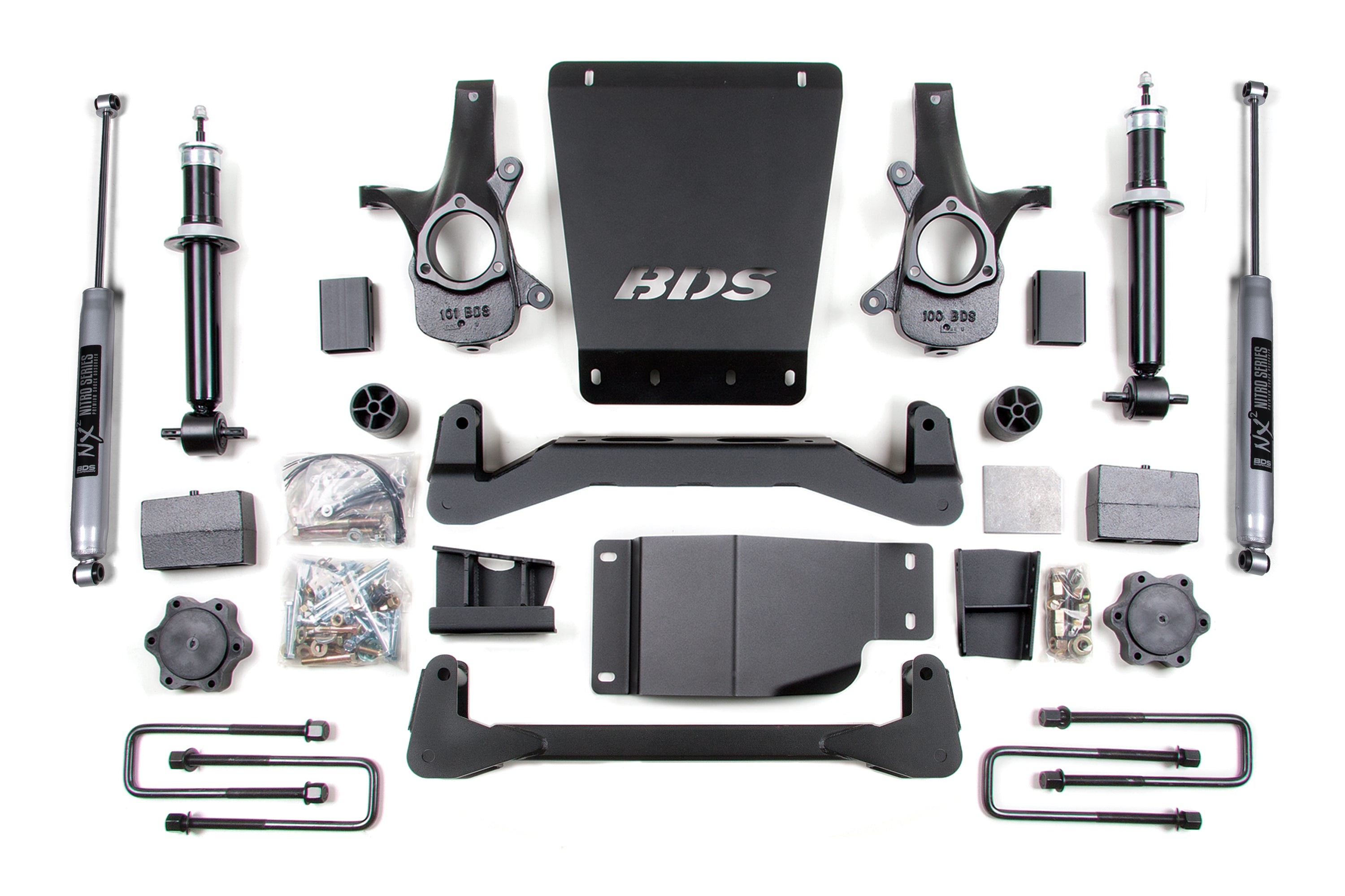 BDS | 07-13 Chevy-GMC 4WD 1500 Pickup 4in Suspension | Lift Kit