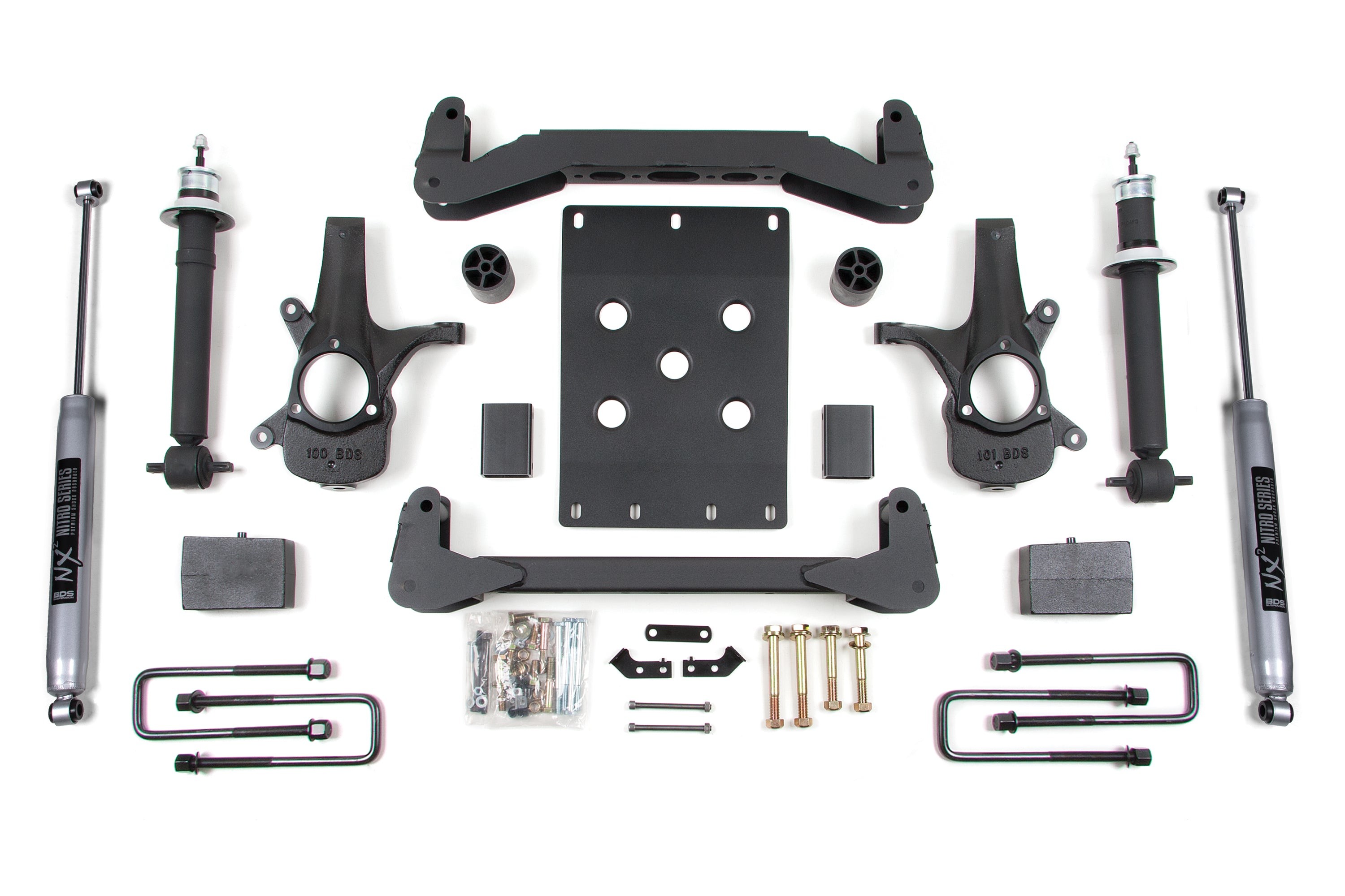 BDS | 07-13 Chevy-GMC 1500 2WD 4in Suspension | Lift Kit