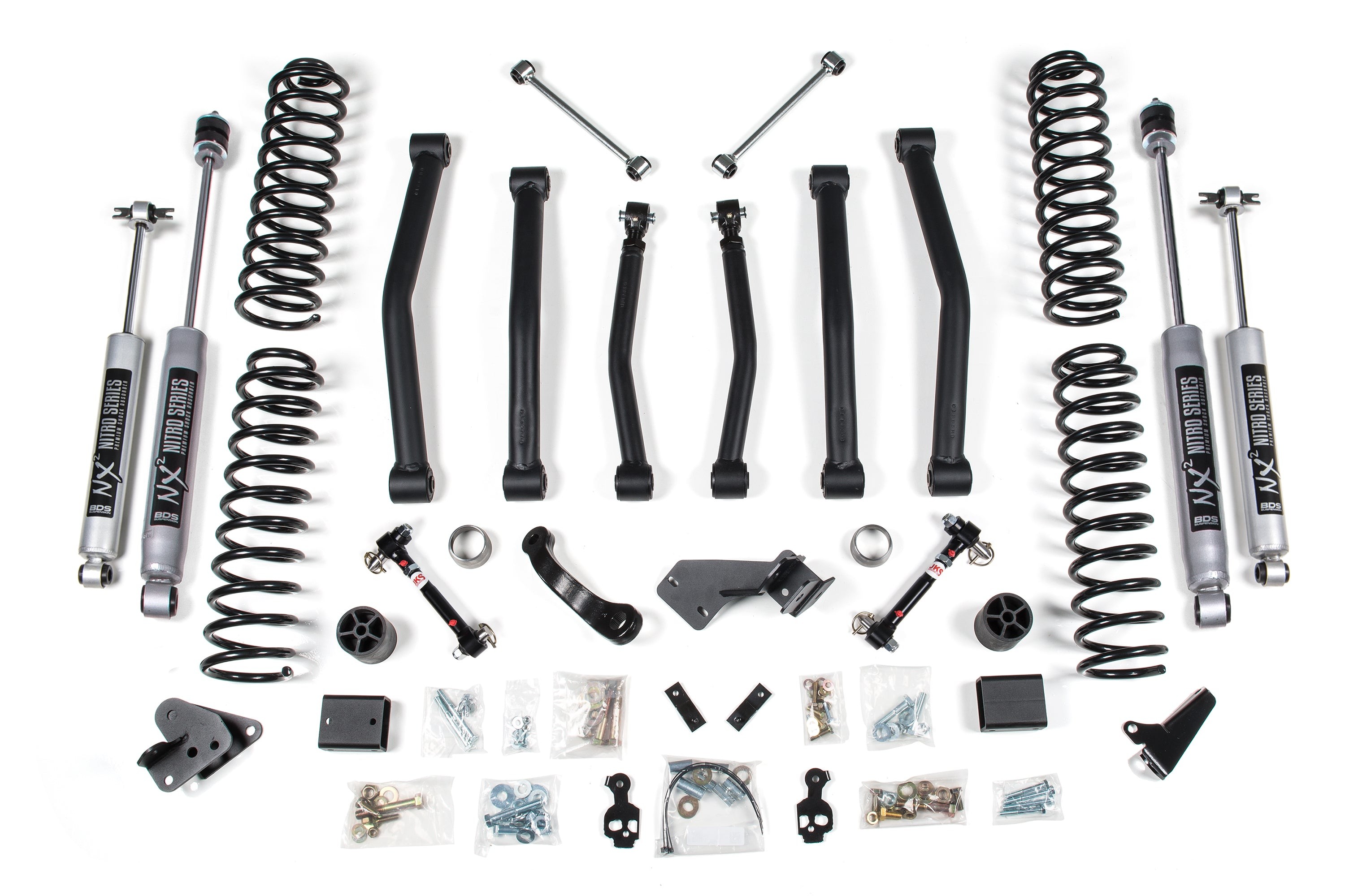 BDS | 12-18 Jeep Wrangler JK 2 Door 4WD | 4in Lift Kit