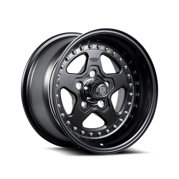 Center Line Wheels Telstar 2.0 Satin Black 15x8 0mm Offset 5x120.7 (5x4.75)