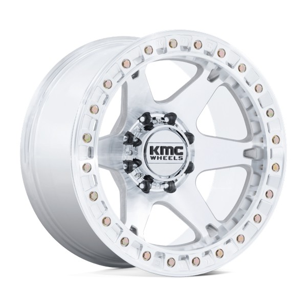 KMC True Beadlock Wheels VI KM238 Machined 20x10 -48mm Offset 6x139.7 (6x5.5)
