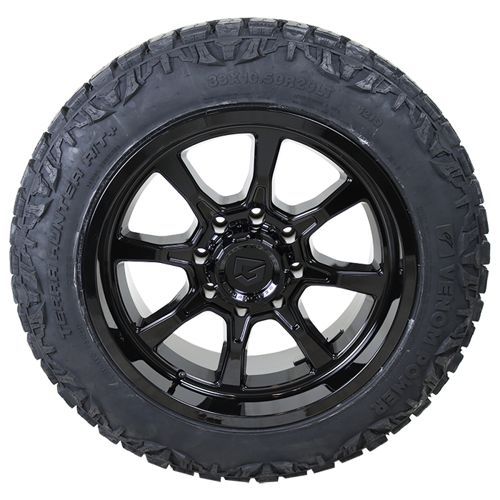 Gear Offroad 772B Glock Gloss Black Venom Power Terra Hunter R/T Plus