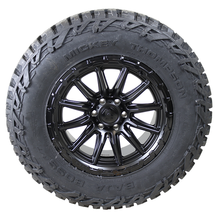 20x9 Fuel Offroad FC866 All Black 275/65R20 Mickey Thompson Tires Baja Boss A/T Wheel and Tire Package