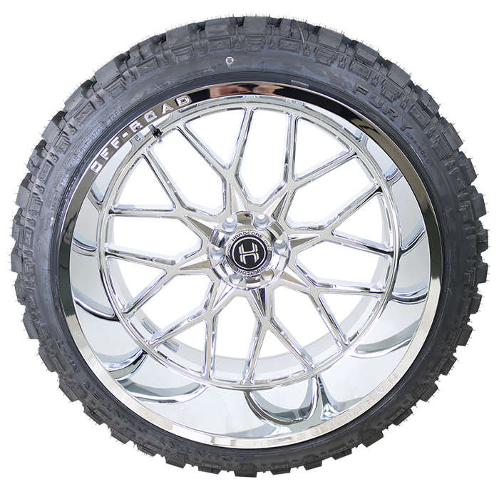 Hardcore Offroad HC104 Widow Chrome Fury Country Hunter M/T