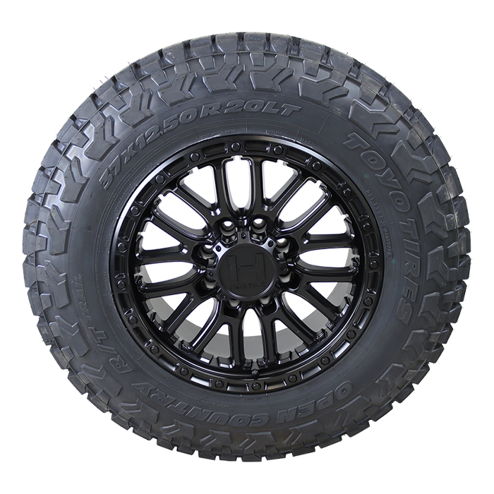 Hostile H135 Ridgecrest Asphalt Toyo Open Country R/T Trail