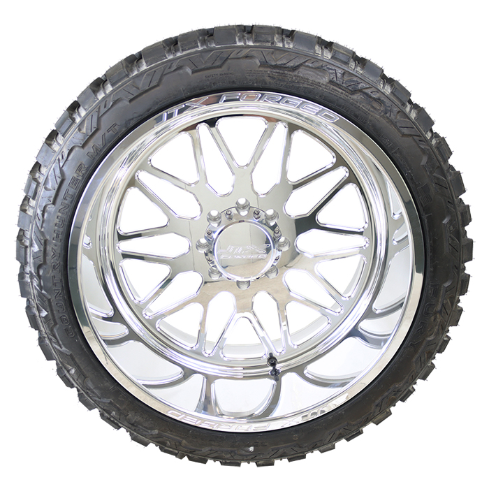 JTX Forged Pronto Polished Fury Country Hunter M/T