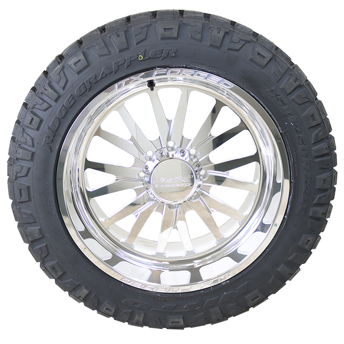 JTX Forged Vendetta Polished Nitto Ridge Grappler